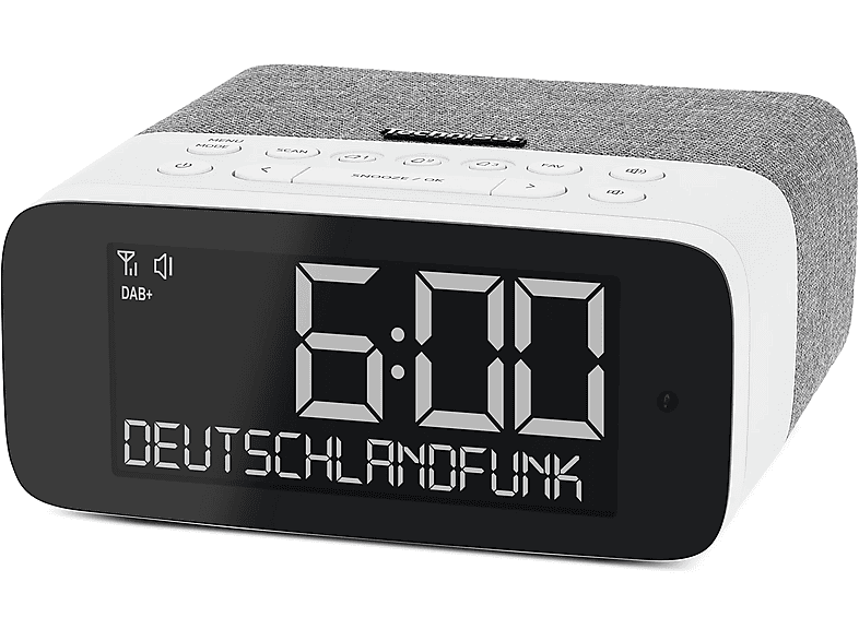 Thumbnail - TECHNISAT DIGITRADIO 52 ASA DAB+ Radio, DAB+, AM, FM, Bluetooth, Grau/Weiß
