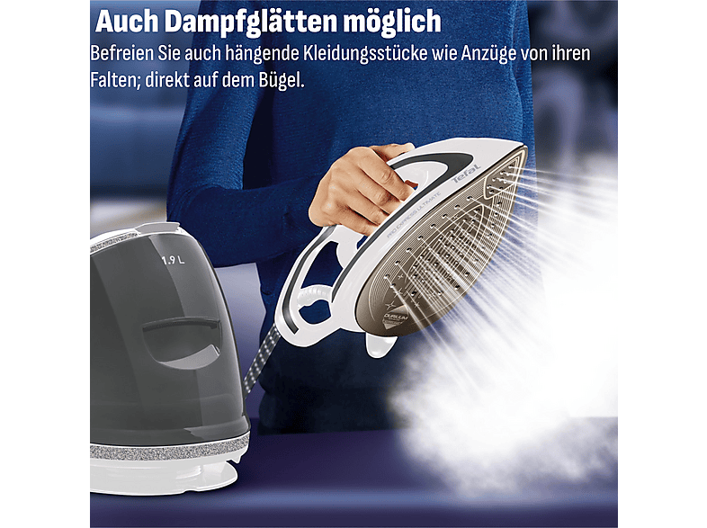 Thumbnail - TEFAL GV9567 Pro Express Ultimate Dampfbügelstation 2600 Watt, 7,7 bar