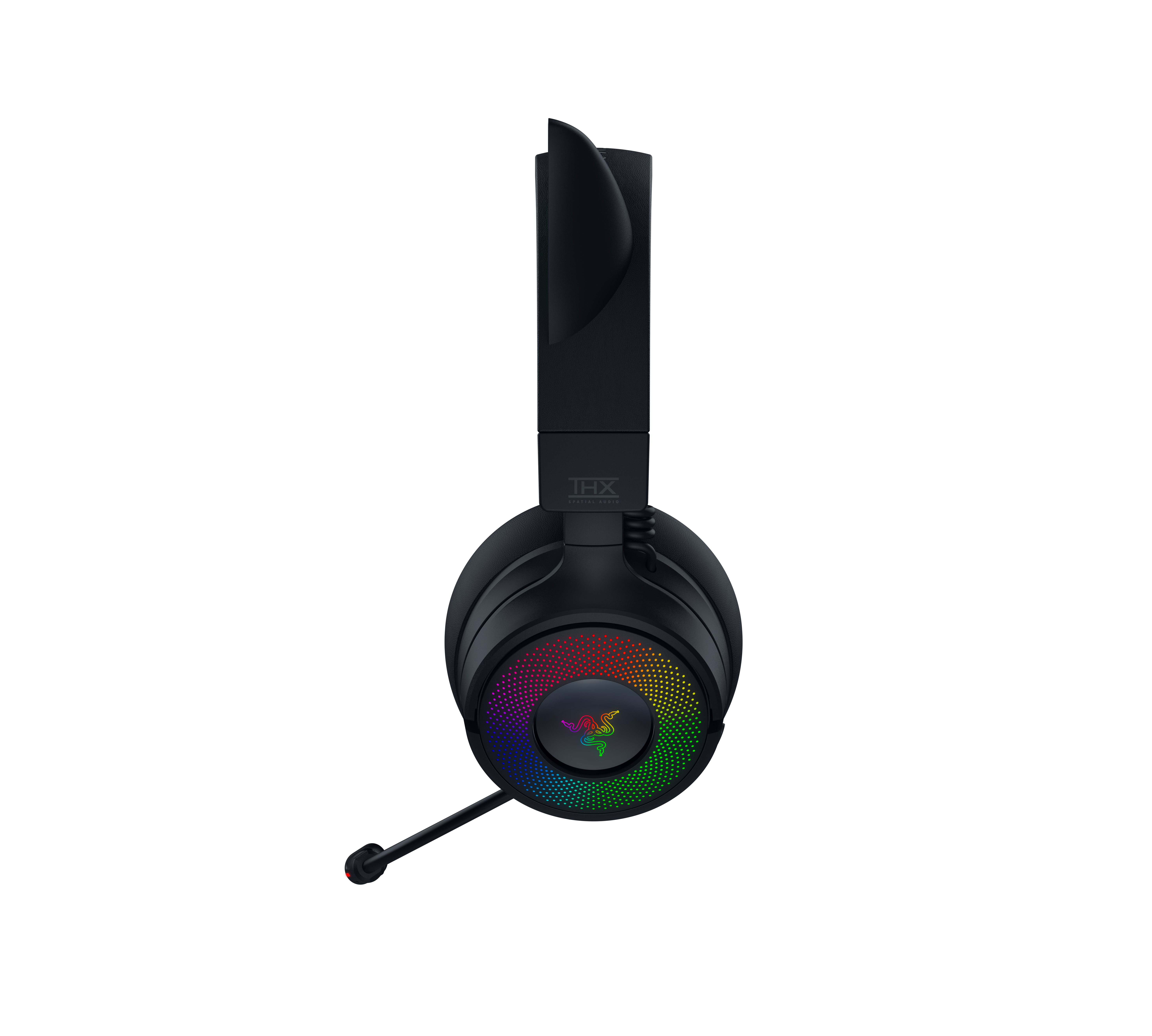 RAZER Kraken Kitty V3 Pro KBS Kulak Üstü Oyuncu Kulaklığı Siyah