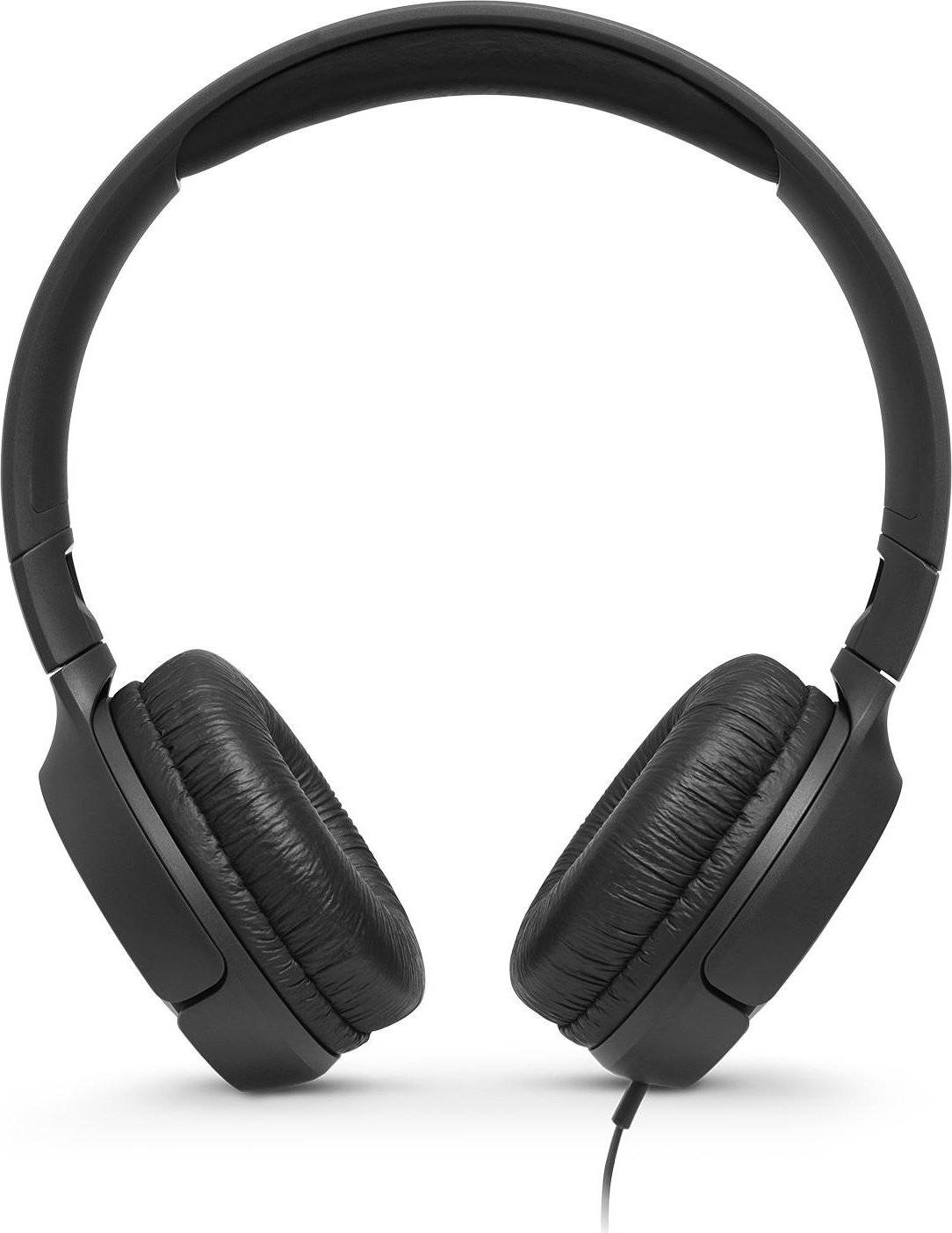 Auriculares negros con almohadillas acolchadas y diadema.