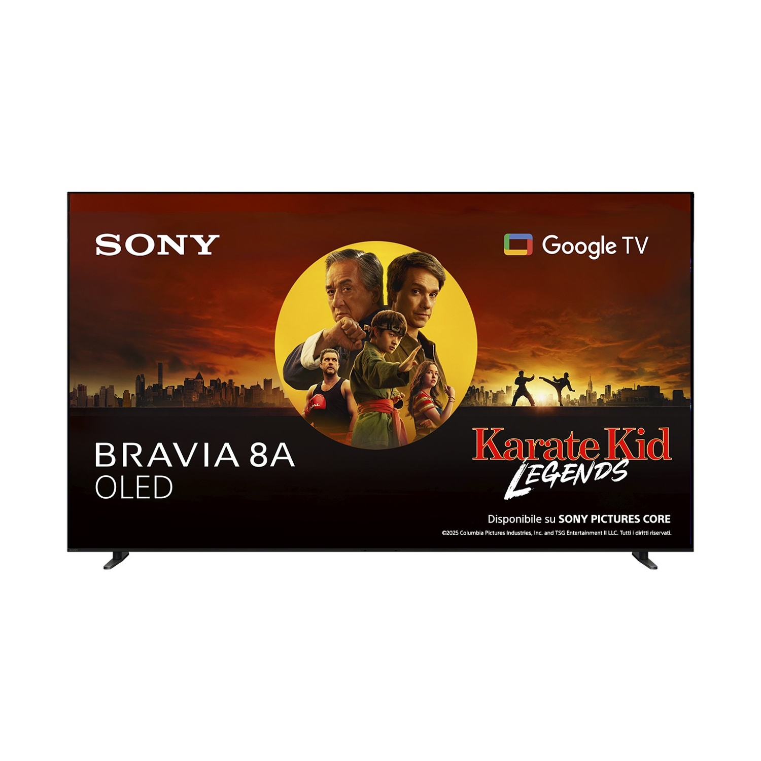 SONY 77 BRAVIA 8 A TV OLED, 77 ", OLED 4K
