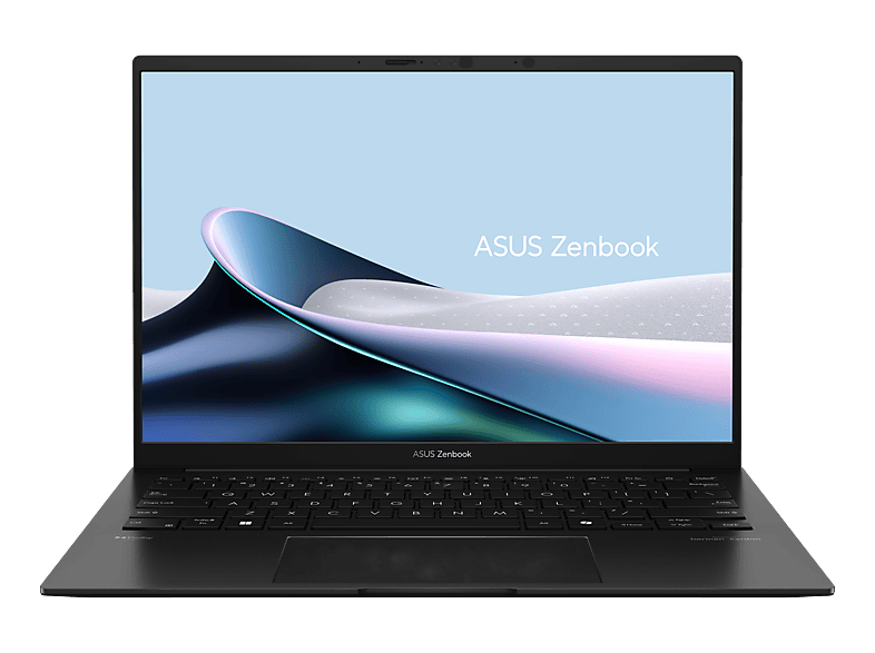 ASUS Zenbook 14 OLED UM3406GA-QD513W, Notebook, mit Display, AMD Ryzen™ AI 5 430 Prozessor (8 MB Cache, bis zu 4.5 GHz), 16 GB RAM, 512 SSD, Radeon™ 840M, Jade Black, Windows 11 Home