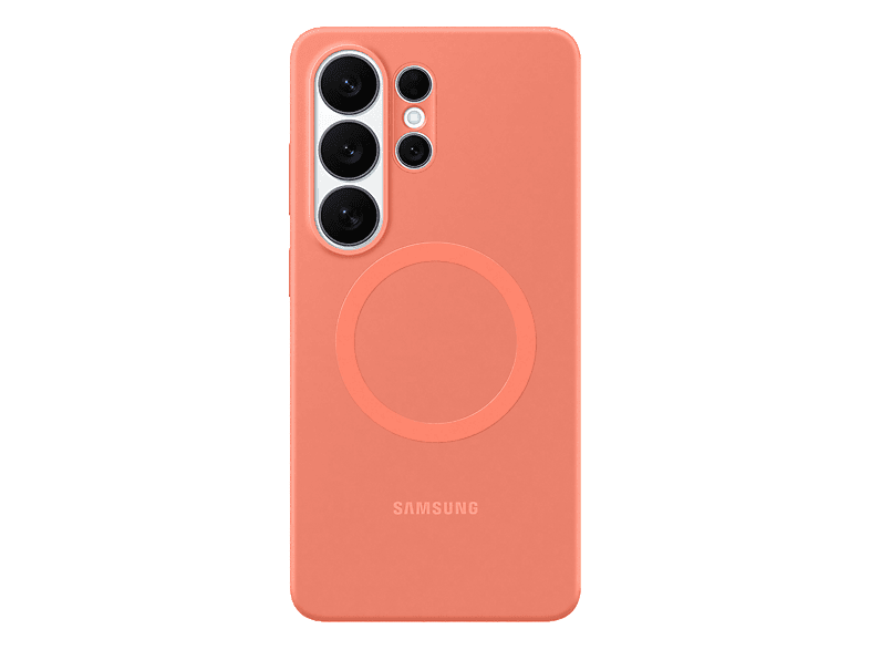 Funda móvil - Samsung, Para Galaxy S26 Ultra, De Silicona, Magnética, Rojo