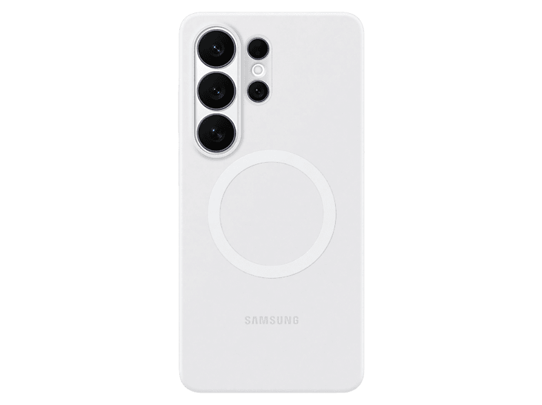 Funda móvil - Samsung, Para Galaxy S26 Ultra, De Silicona, Magnética, Blanco
