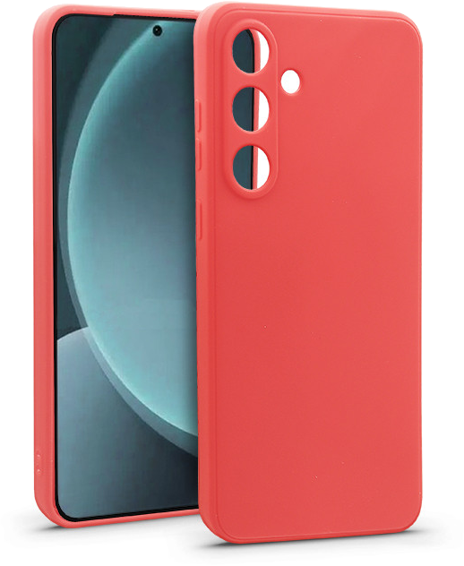 HAFFNER Samsung Galaxy S25 szilikon tok, piros (HF338304)