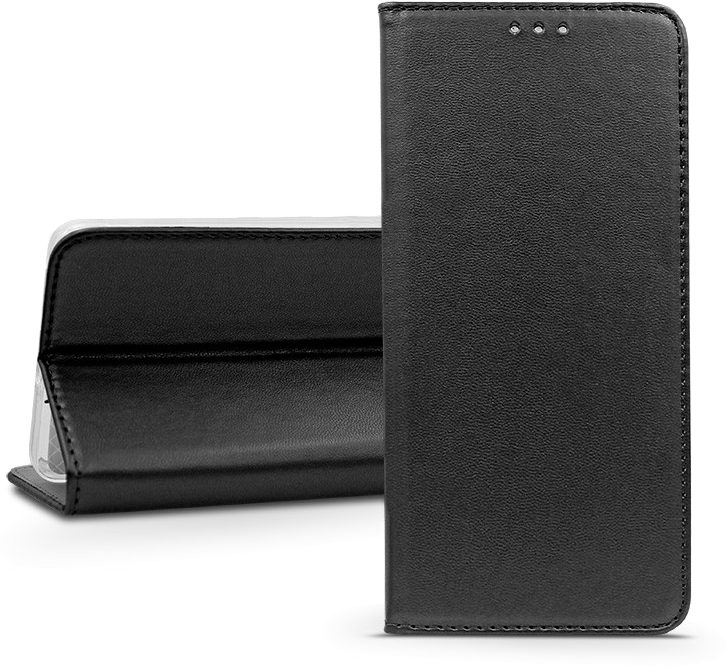 HAFFNER Samsung Galaxy A15 4G/5G oldalra nyíló tok, fekete (HF232534)