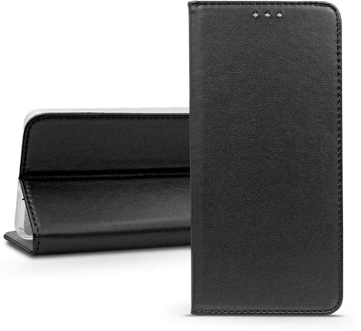 HAFFNER Samsung Galaxy A15 oldalra nyíló tok, fekete (HF649553)