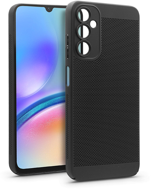 HAFFNER Samsung Galaxy A05s Breezy tok, fekete (HF256110)