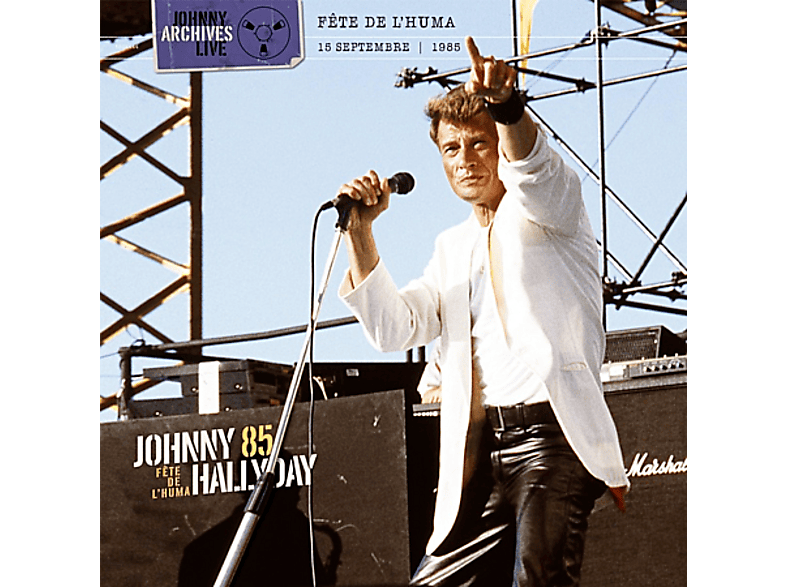 Johnny Hallyday Fête De L'huma 1985 LP