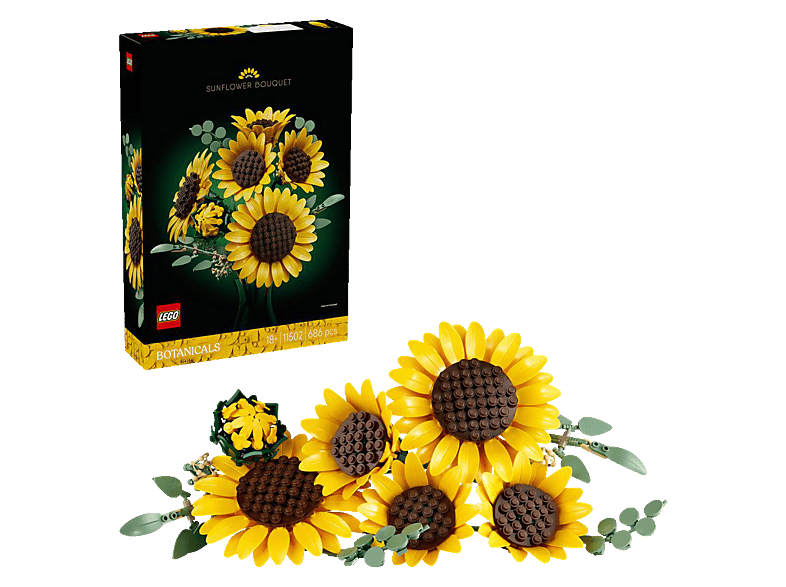Lego Botanicals: 11502 Sonnenblumen Bausatz, Mehrfarbig