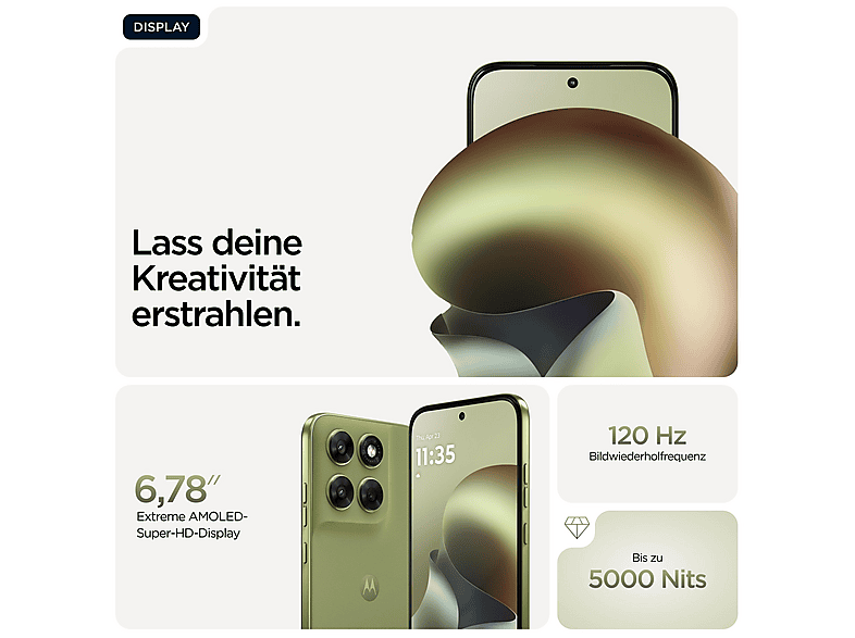 Thumbnail - MOTOROLA moto g67 128 GB Nile Dual SIM