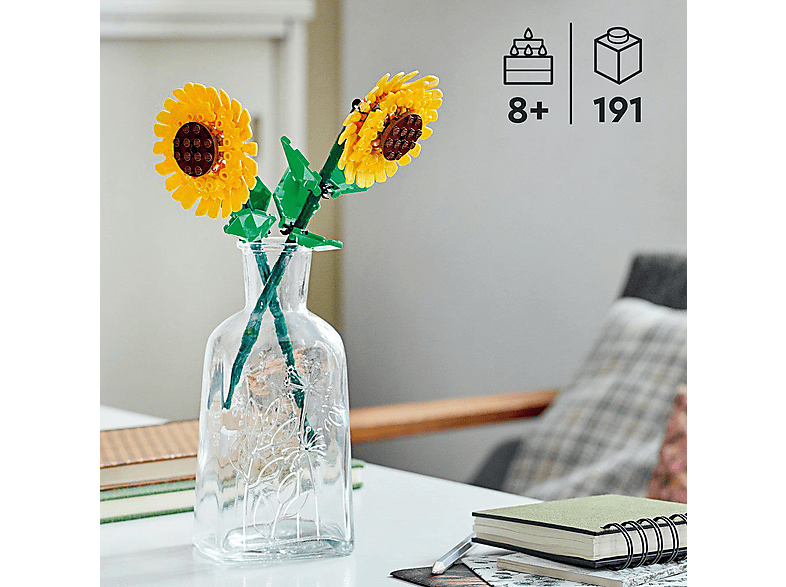 Lego Botanicals 40524 Sonnenblumen Bausatz, Mehrfarbig — Foto 2 von 5