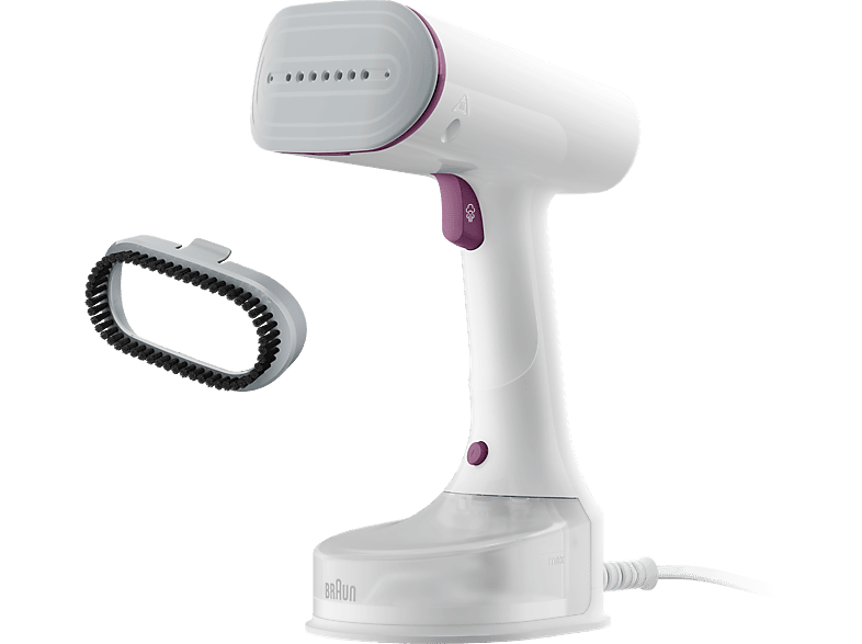 Braun GS 5011 PU Quickstyle 5 Dampfbürste (1200 Watt, 0,15 l Wassertank, Weiß)