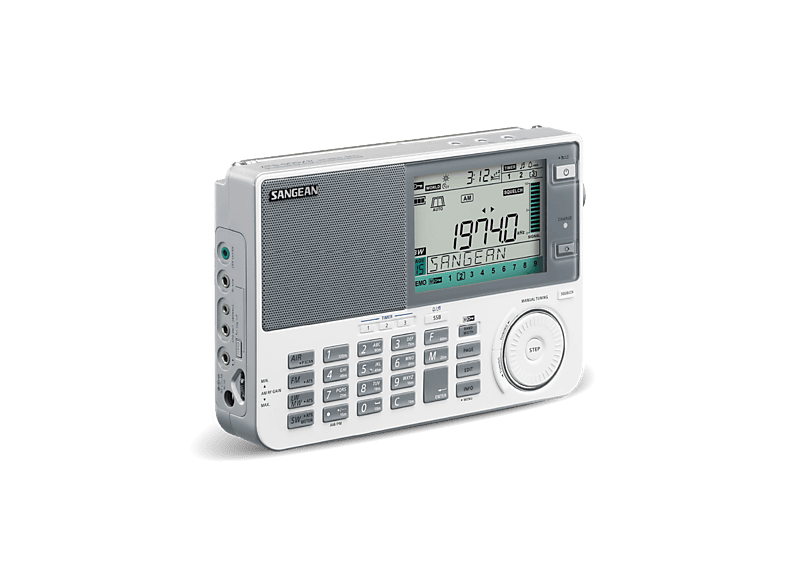 Sangean ATS-909X2 Der Ultimative UKW / KW / MW / LW / Air-Weltempfänger, Weiß — Foto 2 von 4