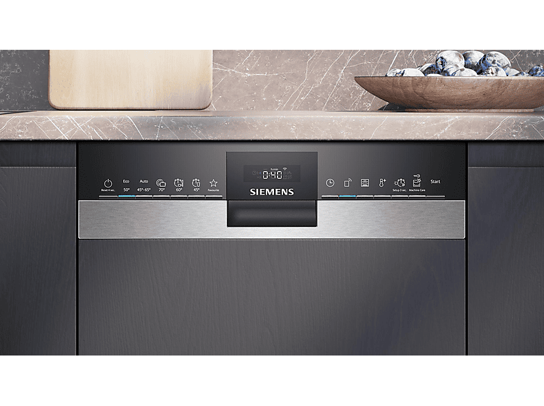 Thumbnail - SIEMENS SR53ES25KE iQ300 Geschirrspüler (vollintegrierbar, 448 mm breit, 44 dB (A), B)