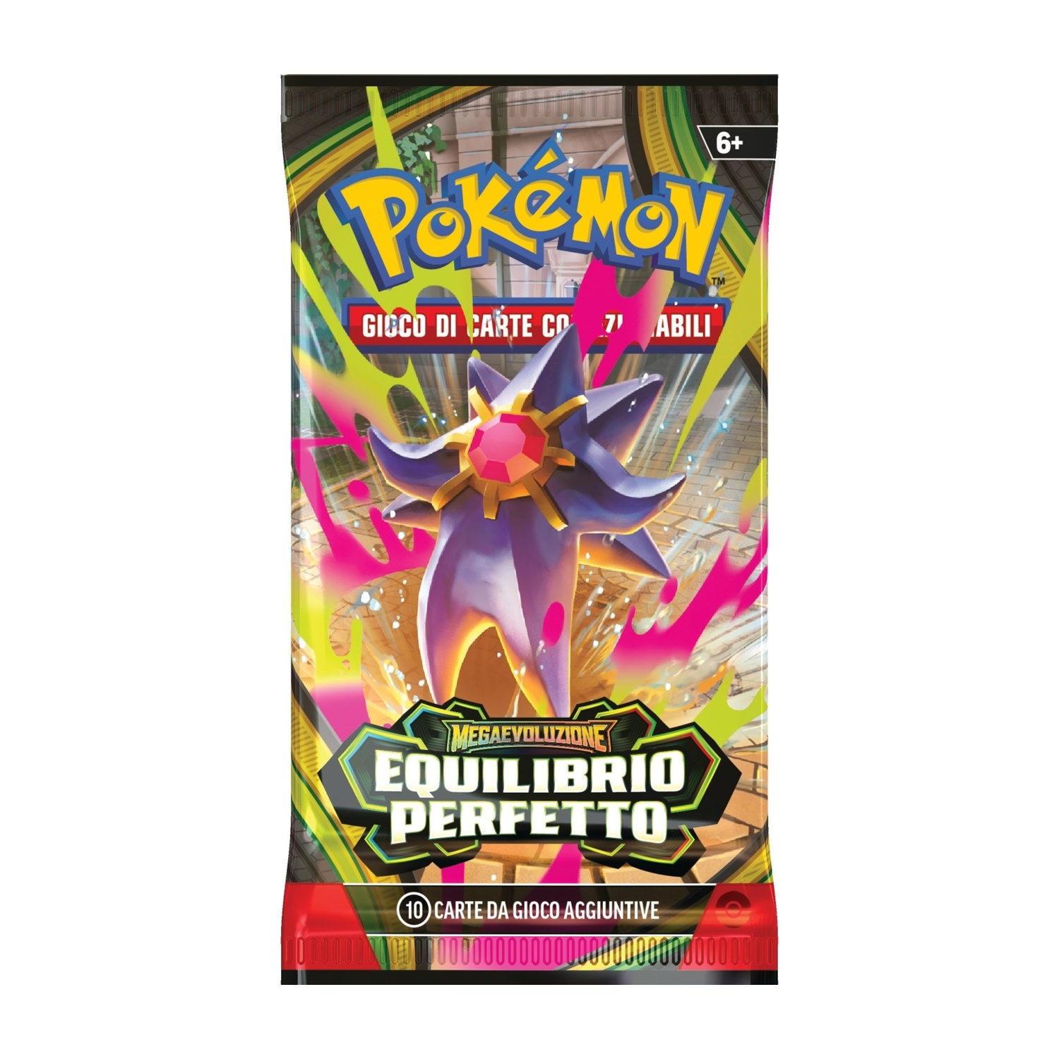 Pacchetto carte Pokemon, Equilibrio Perfetto, 10 carte.
