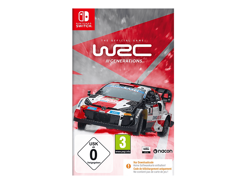 WRC Generations: The FIA Official Game (CiaB) - Nintendo Switch [Deutsch, Französisch]
