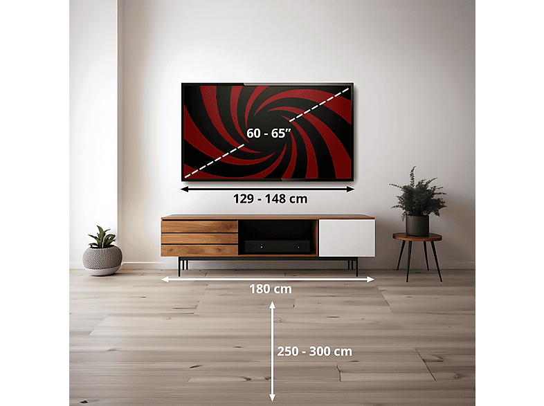 LG 65NU800B6LA 165,1 cm (65") 4K Ultra HD Smart-TV WLAN Schwarz