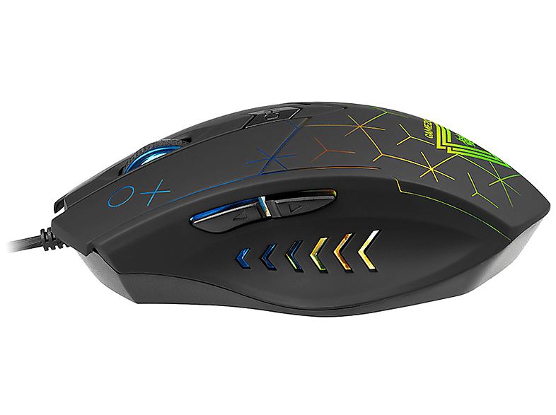 Mysz TRACER GameZone XO USB Czarny – zdjęcie 2