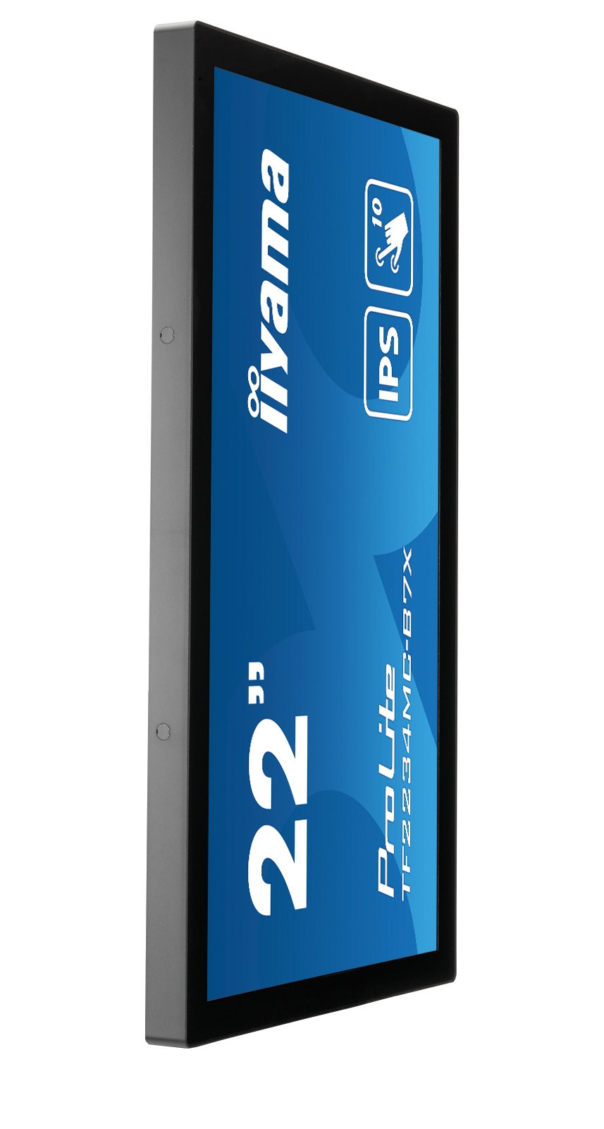 Ein 22-Zoll-iiyama ProLite Monitor mit Touchscreen-Funktion.