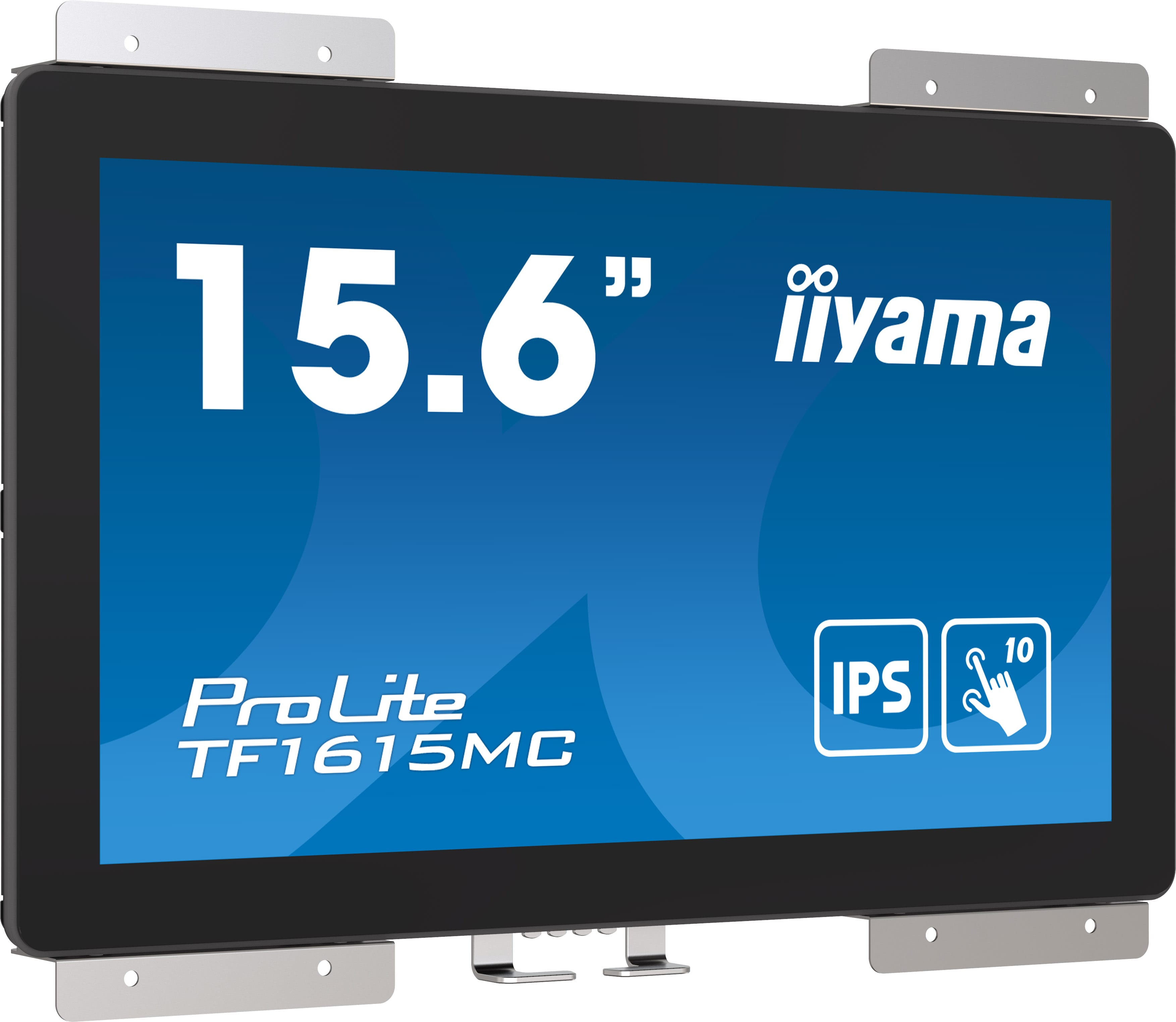 Ein 15,6-Zoll-i-iyama-Touchscreen-Monitor mit IPS-Technologie und 10-Punkt-Touch.
