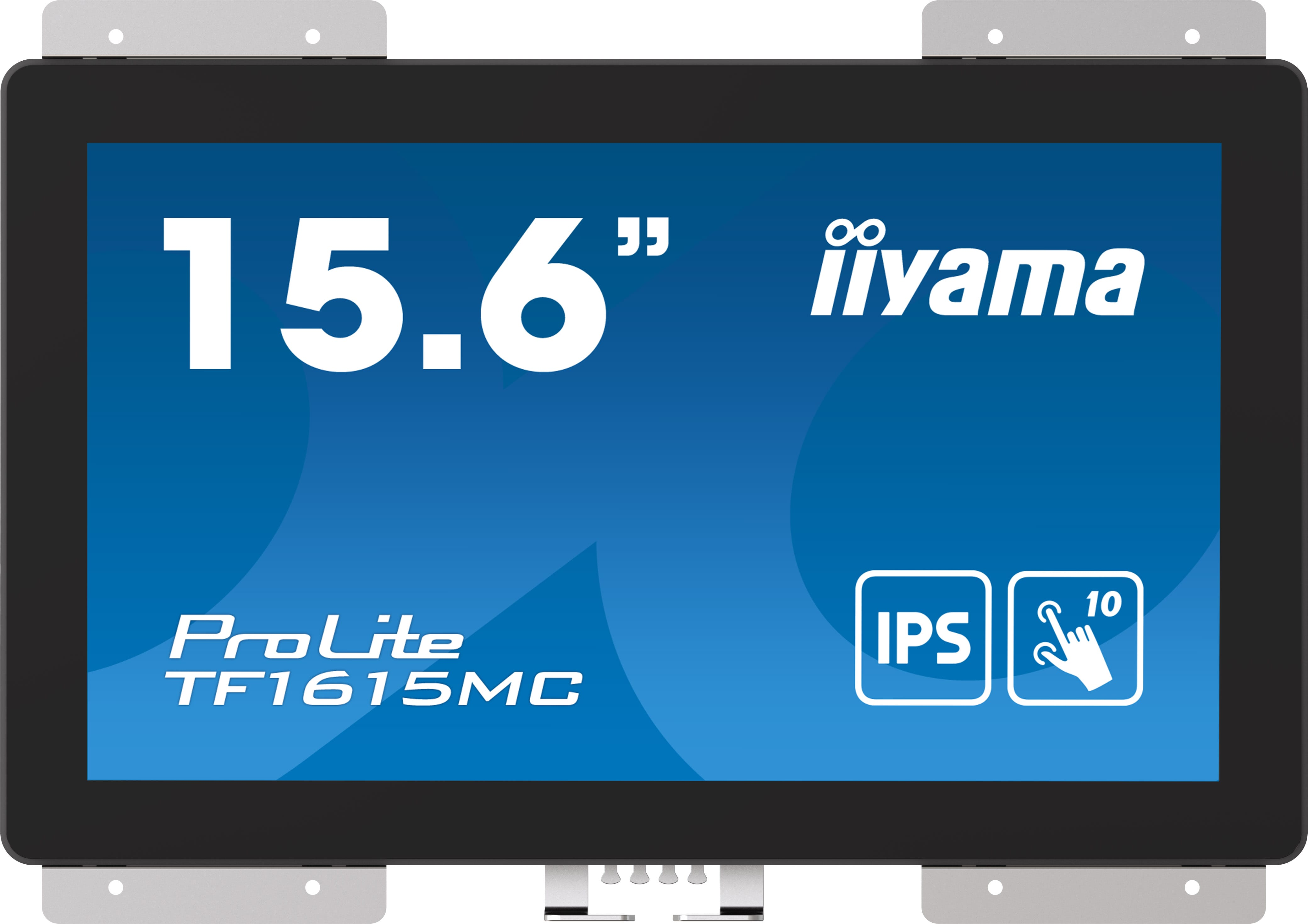 15,6-Zoll-iiyama-Monitor mit ProLite TF1615MC-Logo, IPS & 10-Punkt-Touch.