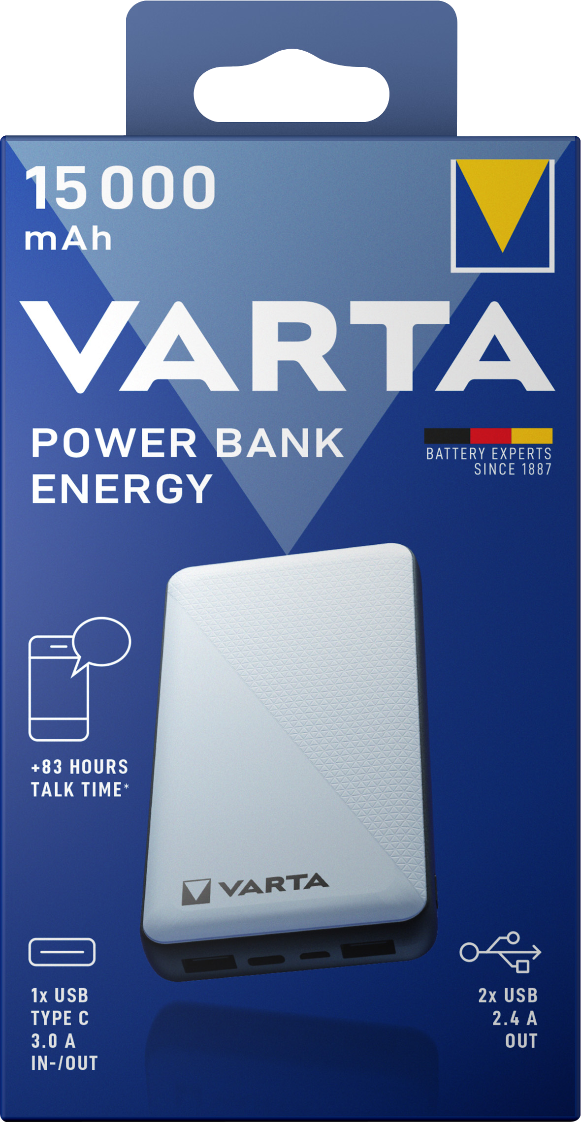 VARTA powerbank Energy 15000 mAh (57977101111)