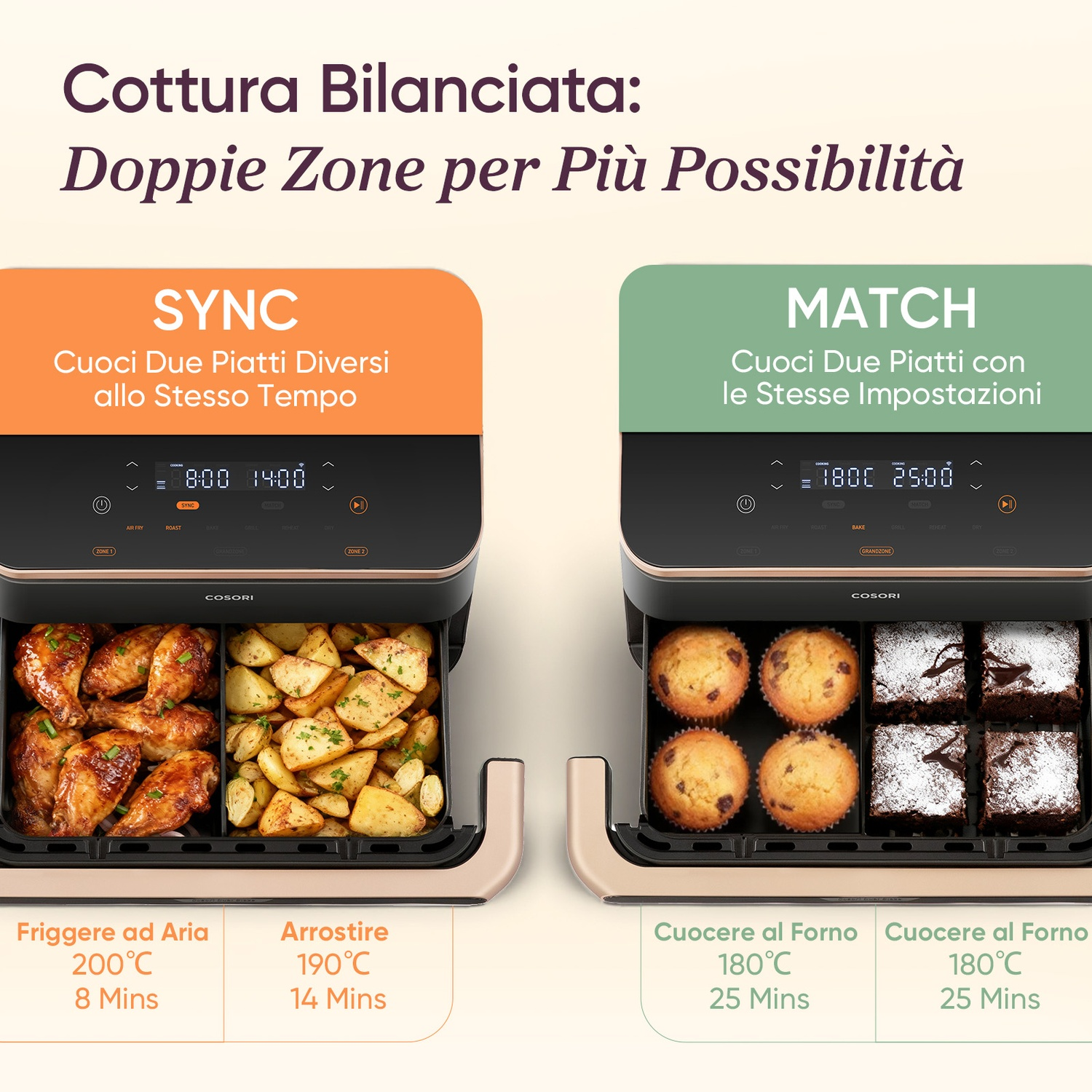 Accessori per friggrice ad aria calda con inserto in silicone