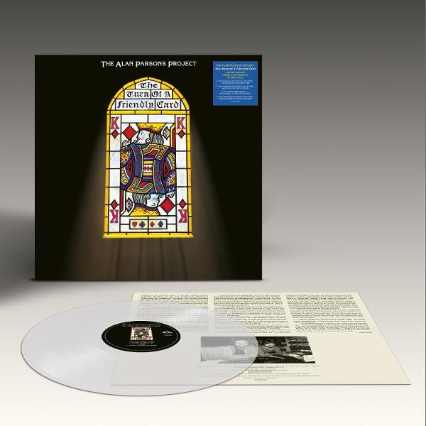 Schallplatte mit dem Cover "The Turn Of A Friendly Card" von The Alan Parsons Project.