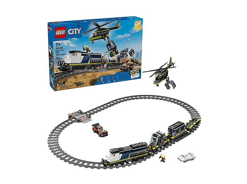 COSTRUZIONI LEGO City Trains Rapina al treno della polizia - 60508
