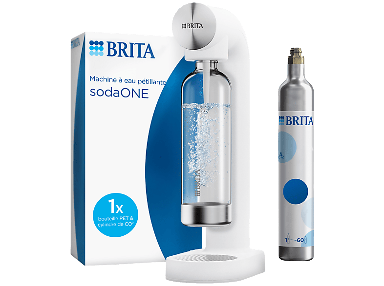 Brita SodaONE Machine à eau pétillante