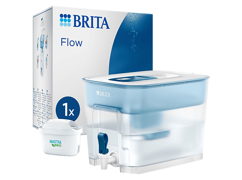 Brita Flow Fontaine Filtrante 8.2L avec filtre Maxtra Pro