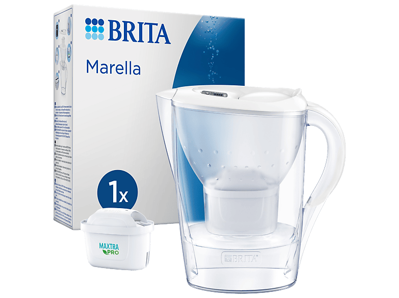 Carafe filtrante Brita Marella 2,4 L Blanc