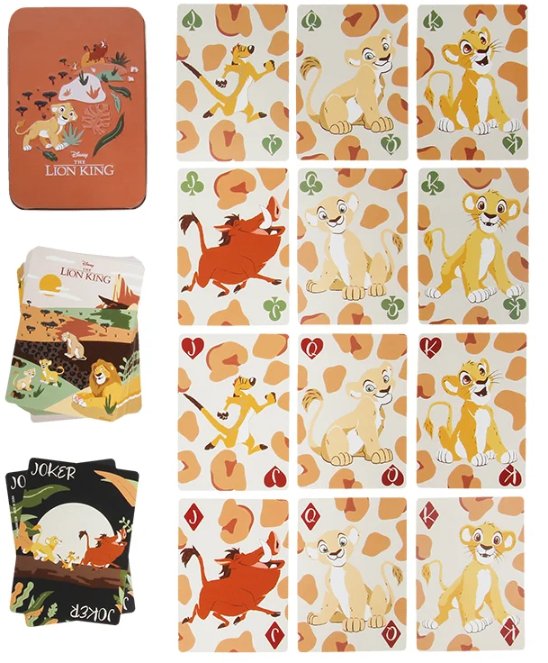 Disney - Oroszlánkirály francia kártya