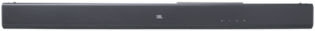 Szürke JBL soundbar világító gombokkal és kezelőszervekkel.