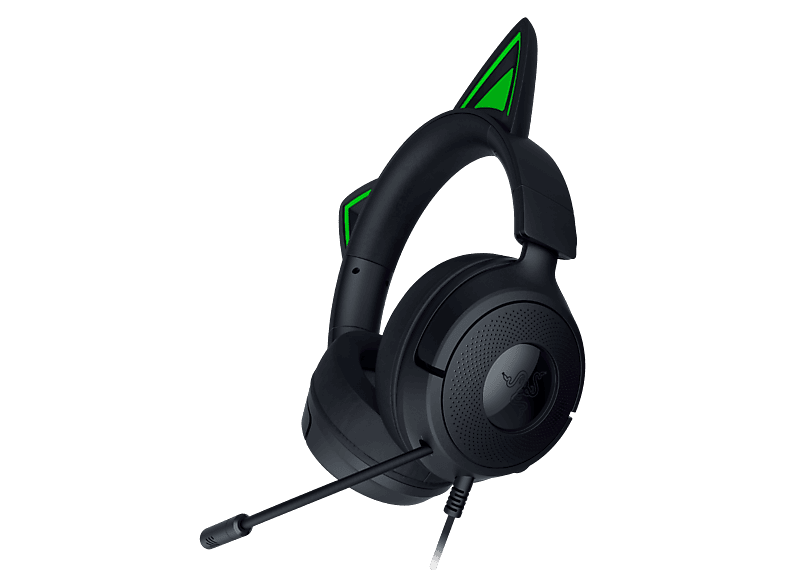 RAZER Kraken Kitty V3 X Kablolu Kulak Üstü Kulaklık Siyah