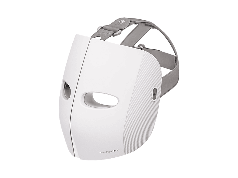 Máscara LED - Therabody TheraFace Mask, Para Cara, 120 min Autonomía, 648 Luces, Inalámbrico, Vibración, Blanco
