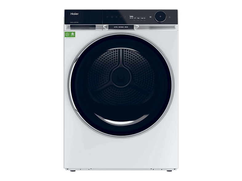 HAIER HD90-A3QCIGU1 Wäschetrockner (9 kg, Weiss)