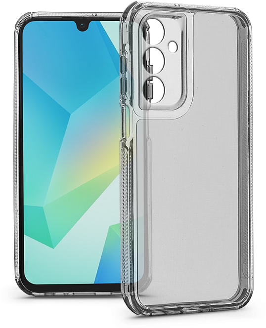 HAFFNER Samsung Galaxy A16 4G/A16 5G Matrix kameravédős szilikon tok, átlátszó (HF328602)