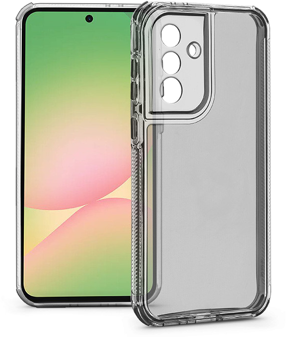 HAFFNER Samsung Galaxy A56 5G Matrix kameravédős szilikon tok, átlátszó (HF358623)