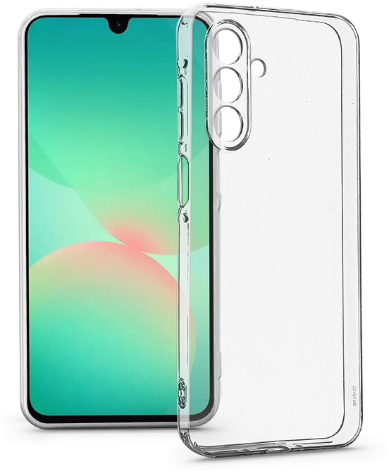HAFFNER Samsung Galaxy A26 5G kameravédős szilikon tok, átlátszó (HF356957)