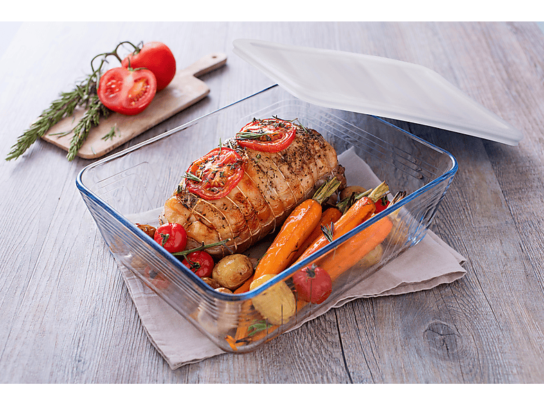 Thumbnail - PYREX COOK & FREEZE RECHTECKIG MIT DECKEL 19X14CM 0.8 L Aufbewahrungsbox Transparent