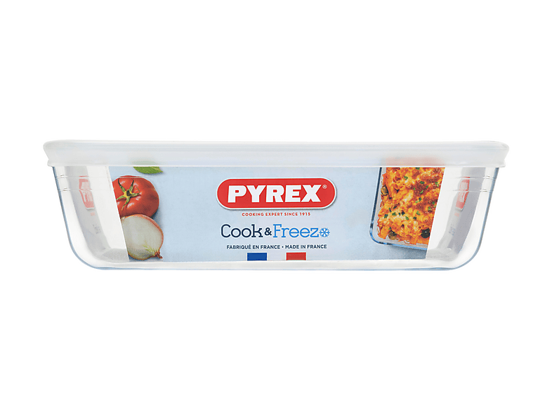 Thumbnail - PYREX COOK & FREEZE RECHTECKIG MIT DECKEL 22X17X6CM 1.5 L Aufbewahrungsbox Transparent
