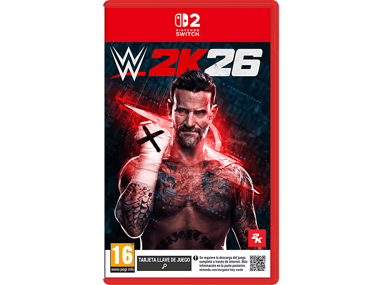 Nintendo Switch 2 WWE 2K26 (Game Key Card)