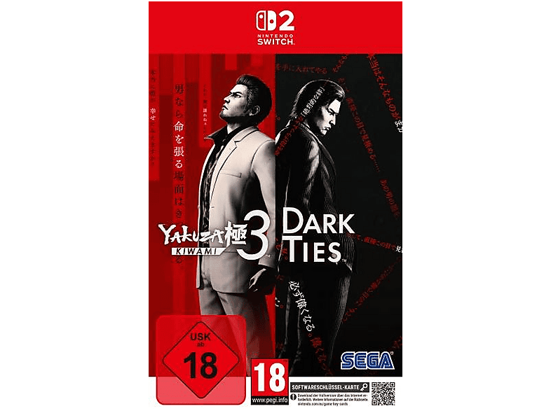 Yakuza Kiwami 3 & Dark Ties - Nintendo Switch 2 [Game key card]