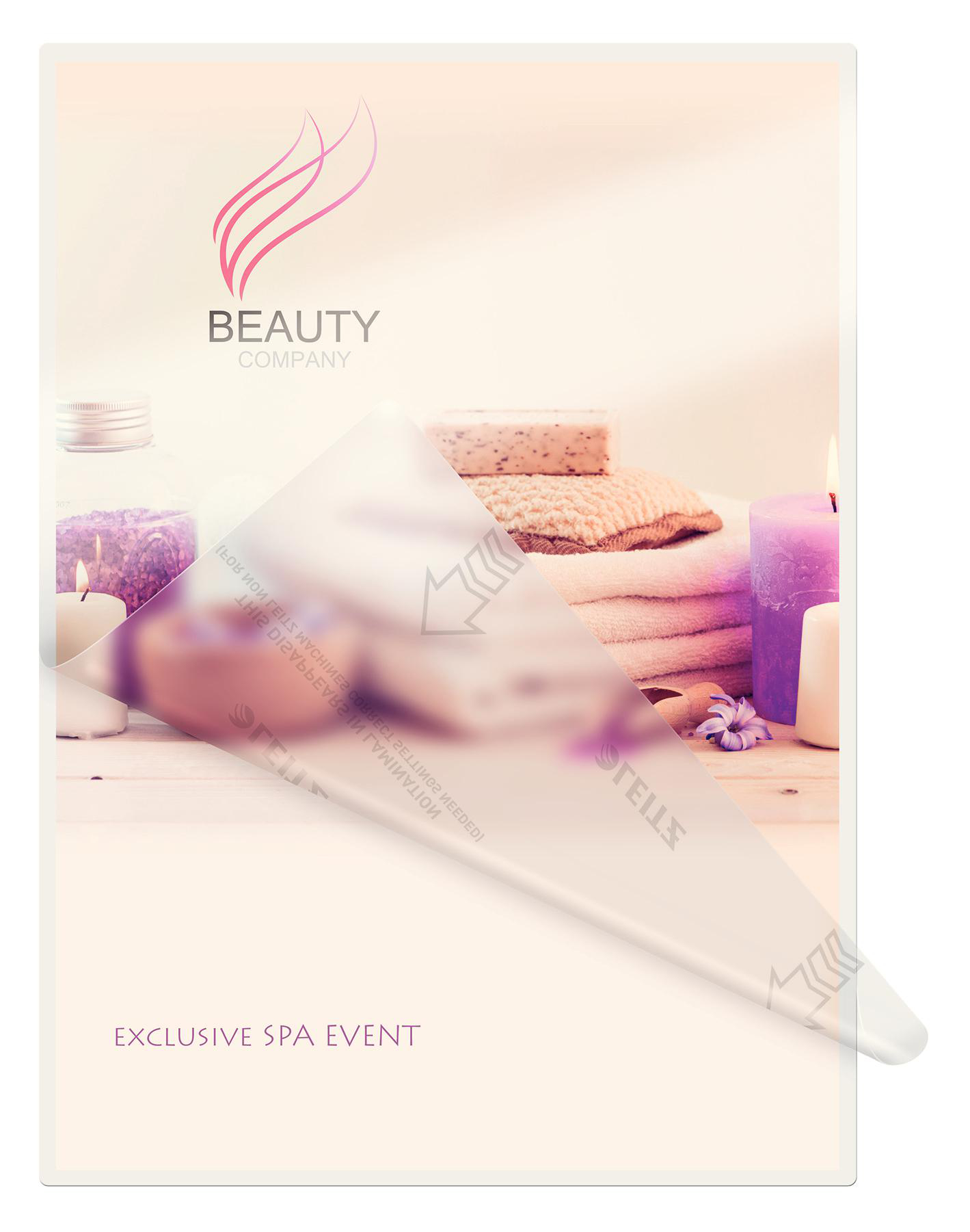 Wellness-Produkte: Seife, Handtücher, Kerzen und Kräuter. "Exclusive Spa Event".