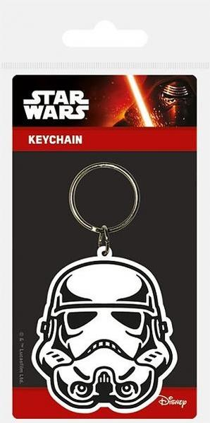 Star Wars Rohamosztagos kulcstartó Kylo Rennel a háttérben.