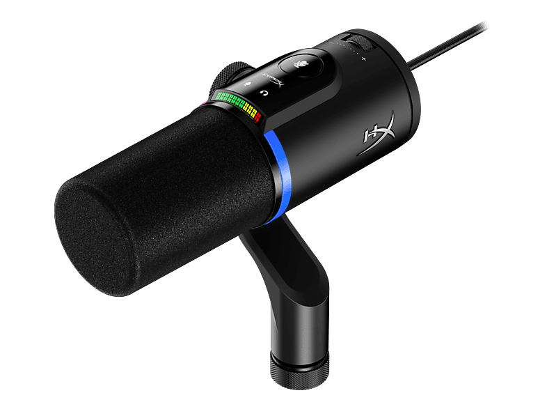 HYPERX FlipCast dynamisches USB/XLR-Mikrofon, Schwarz