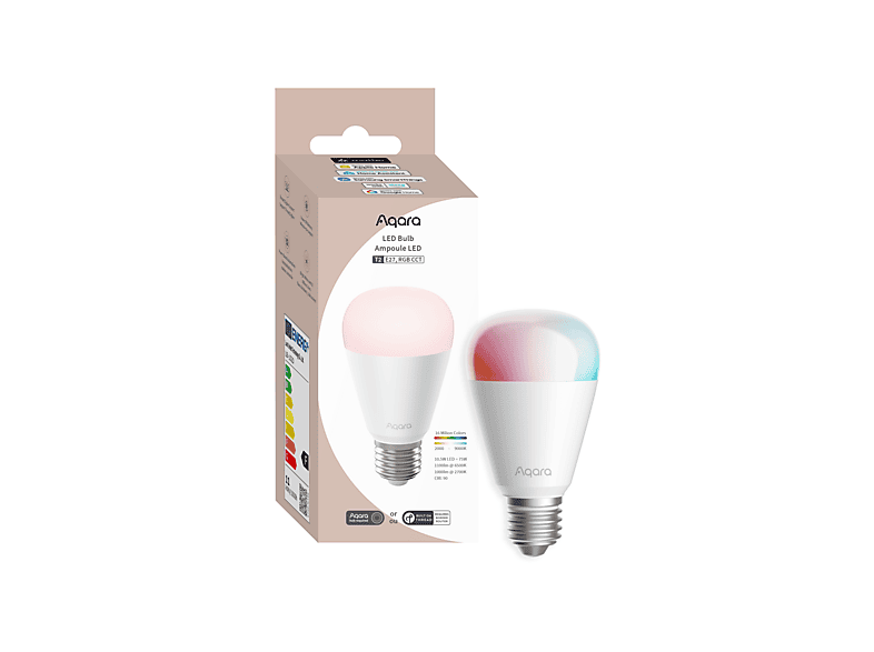 Thumbnail - AQARA LB-L02D LED BULB T2 (RGB CCT, E27) Smarte Glühbirne RGB