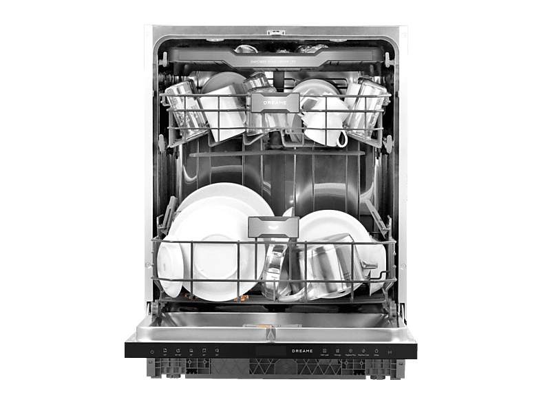 Dreame DZ40 Pro 59,8cm Automatyczne otwieranie drzwi Taca na sztućce Bez panelu – zdjęcie 3
